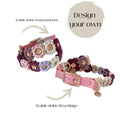 Design your own - verstellbares Blumenhalsband