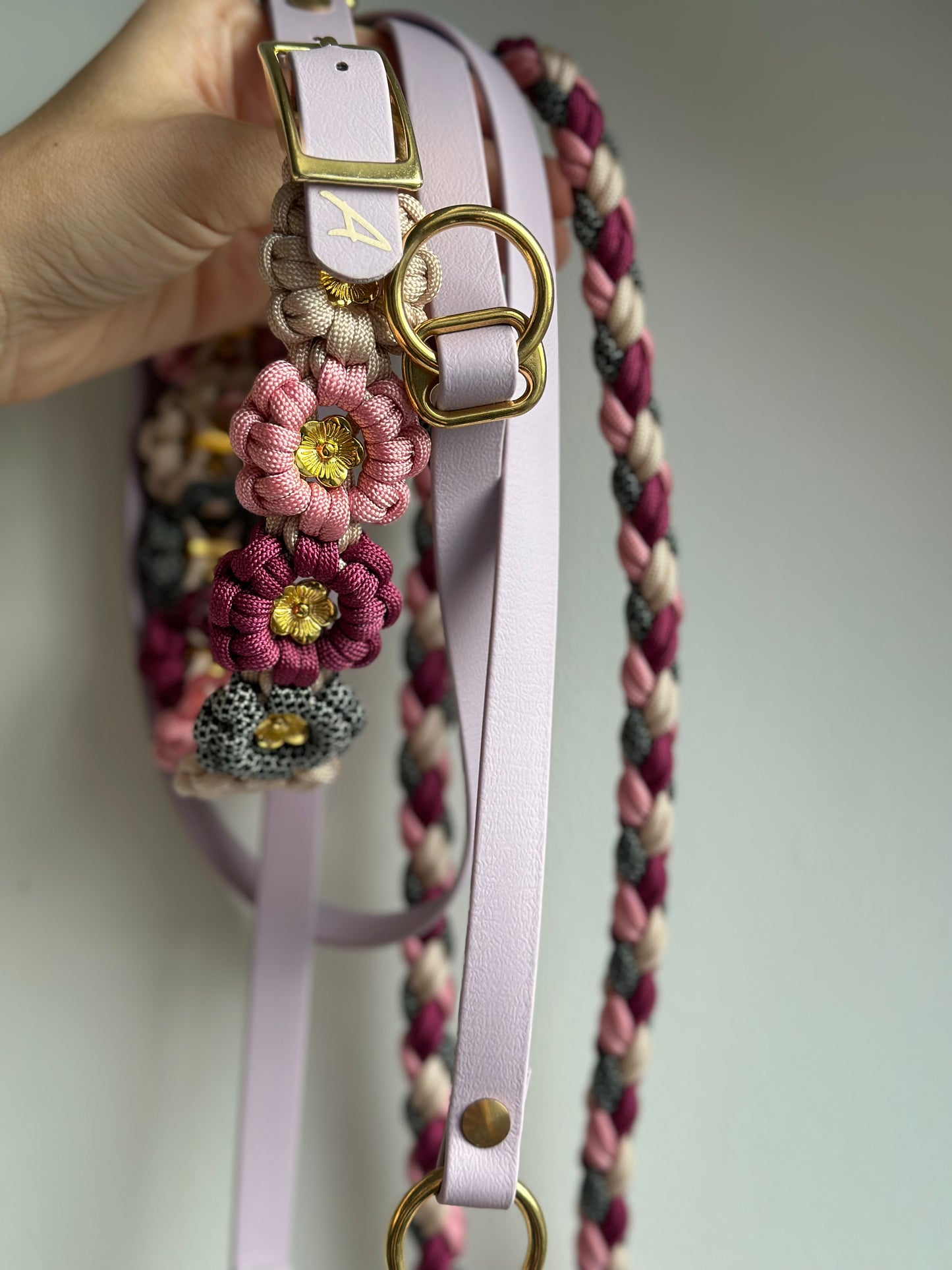 Blumenhalsband paracord verstellbar