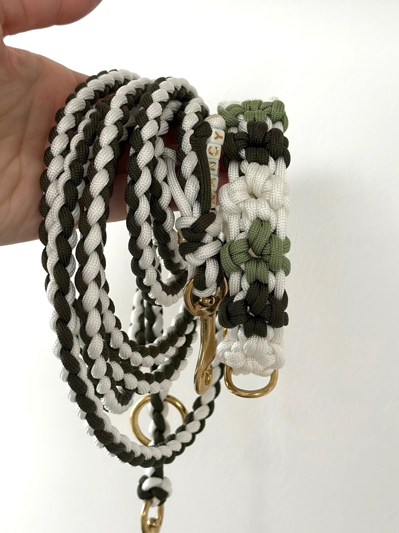 blumenhalsband paracord kleine hunde