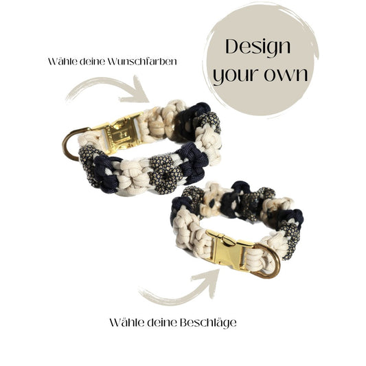 Design your own - Blumenhalsband Mini Dog Edition - Bonalie by Bo