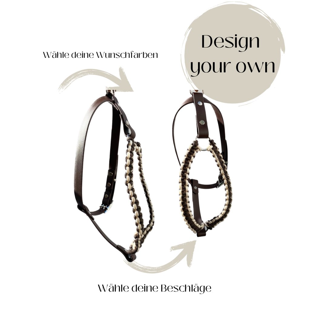 Design your own - Wasserfestes Biothane und Paracord Geschirr - Bailey and Bo - House of Dogs